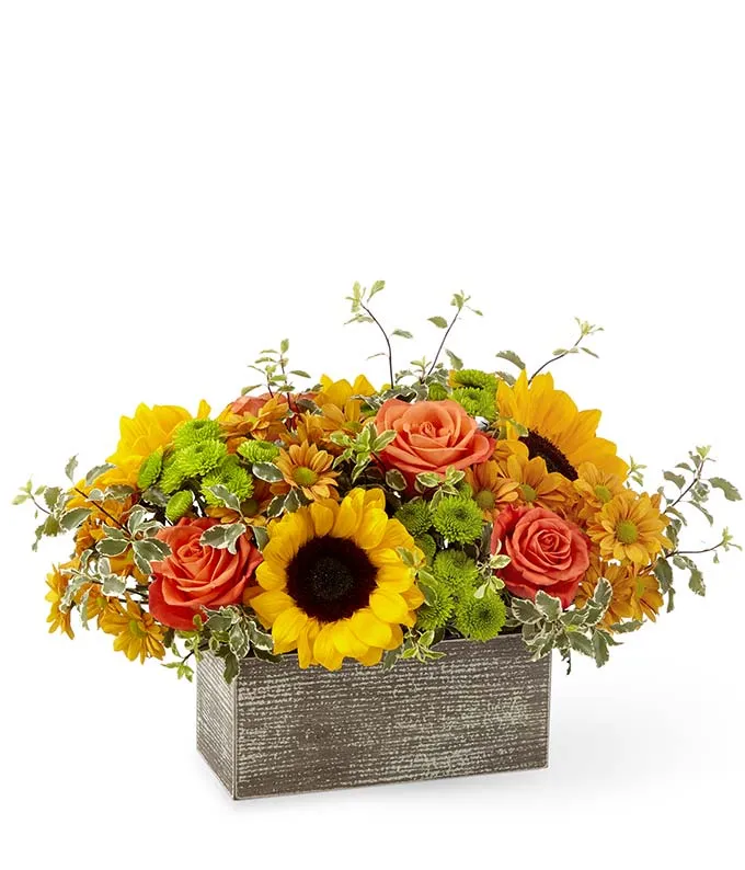 Sunflower Sunshine Basket view 2