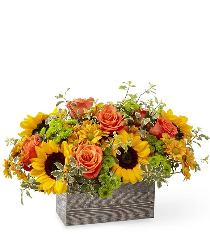Sunflower Sunshine Basket view 3